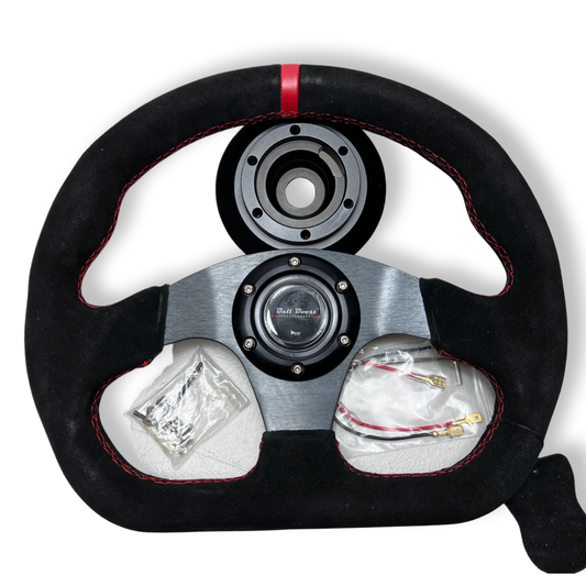 Steering Wheel + Short Hub Adapter Kit For Volvo C30 Jaguar X Type