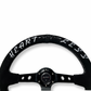 Suede Steering Wheel + Hub Adapter Kit For Subaru Impreza WRX STI Legacy Eclipse