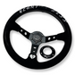 Suede Steering Wheel + Hub Adapter Kit For Subaru Impreza WRX STI Legacy Eclipse