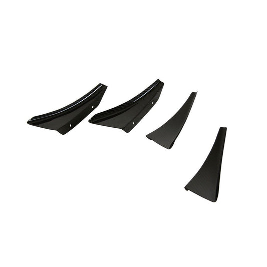 Audi R8 Carbon Fiber Front Bumper Canards 2016-2018