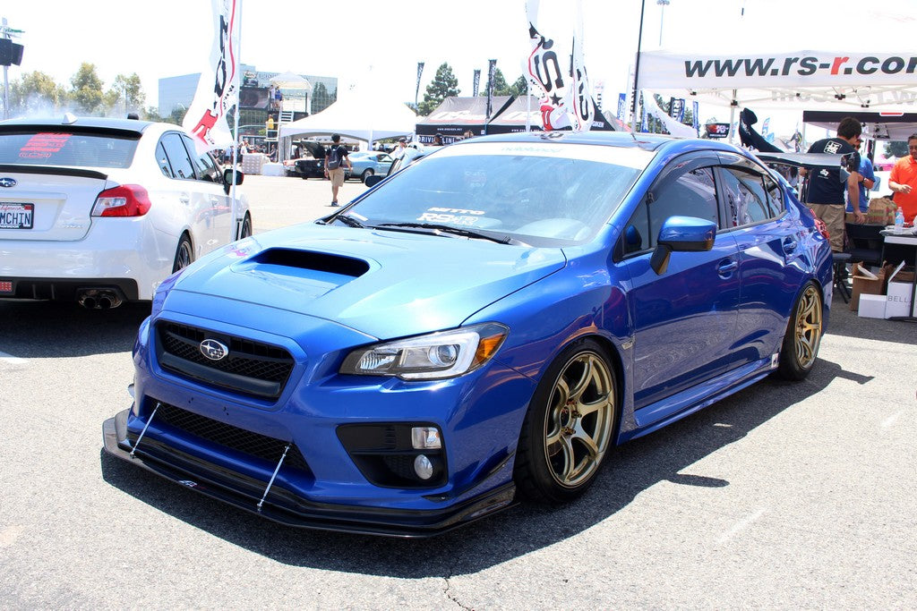 Subaru WRX/STI Carbon Fiber Wind Splitter w/ Rods 2015-2017 (APR Performance Lip)