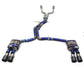 Titanium Valved Catback Exhaust System for Audi B9 S4 S5