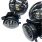 SPDZ1 Oculus 7” RGB LED Headlights with LED RGB Fog Light Kit – App Controlled Multi-Mode Halo