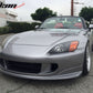 2000-2009 Honda S2000 R1 Style Unpainted Black Front Bumper Cover PU