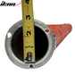 2.5X40" 2PC Brake Cooling Dual Layerinsulation Hose Flange Aluminum