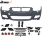 2011-2013 BMW E92 LCI M-T Msport Front Bumper Cover + Fog Lamps