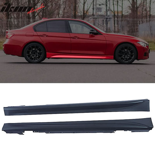 2012-2018 BMW F30 F31 Sedan Wagon M-Tech Side Skirts Rocker Pannels