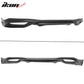 2016-2018 Honda HRV MU Style Unpainted Black Rear Bumper Conversion PU