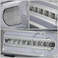 07-14 Toyota FJ Cruiser 3D Style LED DRL Bumper Lights - Chrome/Clear