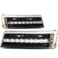 03-06 Chevrolet Silverado Avalanche LED DRL Bumper Lights Black