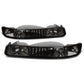 99-07 GMC Sierra/Yukon Smoke Corner Bumper Lights 2PC
