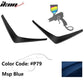 2015-2023 Dodge Charger SRT 2PC Painted Front Bumper Canard PP