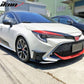 2019-2024 Toyota Corolla Auris 5-Door Front Bumper Canards