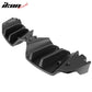 2014-2019 Chevy Corvette C7 Primer Black Rear Bumper Diffuser ABS
