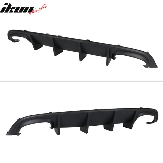 2015-2023 Charger SRT Quad Exhaust Rear Diffuser w/ Reflective Tape PP