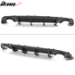2015-2023 Dodge Charger Black Rear Bumper Conversion Diffuser Lip PP