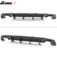 2015-2023 Dodge Charger Quad Exhaust Rear Diffuser w/ Reflective Tape