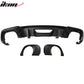 2018-2023 Ford Mustang EcoBoost GT Rear Diffuser & Muffler Tip