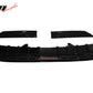 2023-2025 Honda Accord IK Style Gloss Black 3PC Rear Diffuser w/ LED