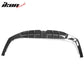 2022-2023 Honda Civic Sedan 4-Door Rear Bumper Diffuser Lip 3PC PP