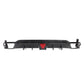 2022-2024 Honda Civic Rear Diffuser Lip Aprons PP