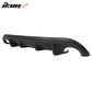 2014-2017 Infiniti Q50  Rear Bumper Diffuser Spoiler Lip  ABS Sedan