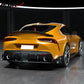 2020-2025 Toyota GR Supra MZ Spped Rear Bumper Lip Gloss Carbon Fiber
