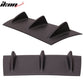 2008-2013 BMW M3 E90 E92 E93 3Fin Matte Black Rear Bumper Diffuser ABS
