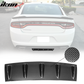 23" x 6" Universal Rear Bumper Diffuser Lip 5 Shark Fins Under