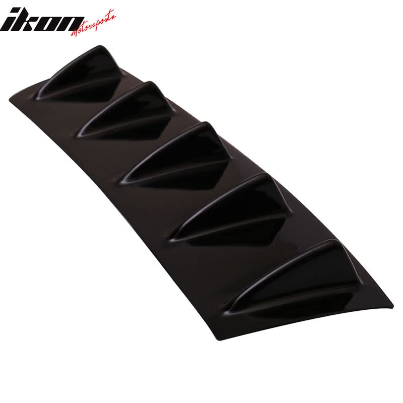2000-2009 Honda S2000 AP1 5 Fins Gloss Black Rear Bumper Diffuser ABS