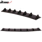 Infiniti G35 M25 M37 Sedan 7Fins Gloss Black Rear Bumper Diffuser ABS