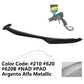 2017-2021 Alfa Romeo Giulia A Style Painted Front Bumper Lip PP