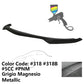2017-2021 Alfa Romeo Giulia A Style Painted Front Bumper Lip PP