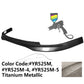 1998-2001 Acura Integra Type R Front Bumper Lip PP