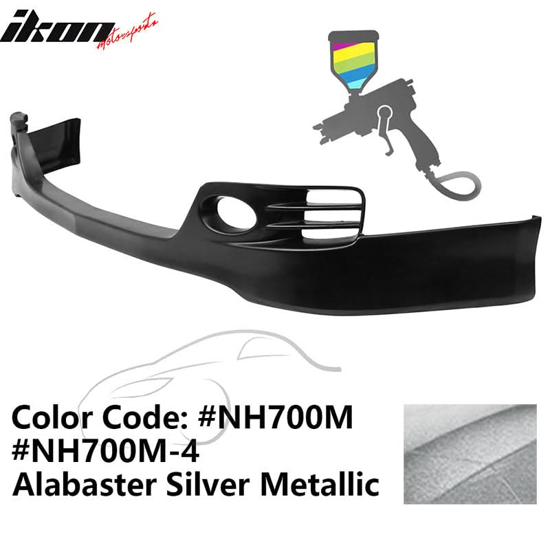 2006-2008 Acura TSX EURO-R Style Front Bumper Lip Painted