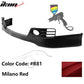 2006-2008 Acura TSX EURO-R Style Front Bumper Lip Painted