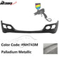 2006-2008 Acura TSX OE Style Painted Front Bumper Lip PU