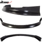 2004-2010 BMW E60 5 Series Sedan Unpainted Black Front Bumper Lip PU