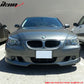2004-2007 BMW E60 Painted #354 Titanium Silver Metallic Front Lip PU