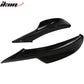 2009-2011 BMW E90 328i 335i MT Carbon Fiber Front Bumper Lip CF 2Pcs