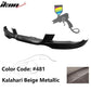 2007-2010 BMW E92 E93  3-Series M-Tech Style Front Bumper Lip Spoiler