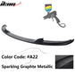 2008-2013 BMW E92 E90 E93 M3 Series 4Dr 2Dr V Style Front Bumper Lip