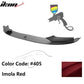 2011-2016 BMW F10 Performance Style Front Bumper Lip Spoiler PP