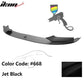2011-2016 BMW F10 Performance Style Front Bumper Lip Spoiler PP