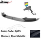 2011-2016 BMW F10 Performance Style Front Bumper Lip Spoiler PP
