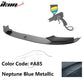 2011-2016 BMW F10 Performance Style Front Bumper Lip Spoiler PP