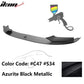 2011-2016 BMW F10 Performance Style Front Bumper Lip Spoiler PP