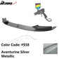 2011-2016 BMW F10 Performance Style Front Bumper Lip Spoiler PP