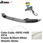 2011-2016 BMW F10 Performance Style Front Bumper Lip Spoiler PP
