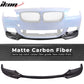 2012-2016 BMW F10 5 Series M Sport Mtech V Style Front Bumper Lip